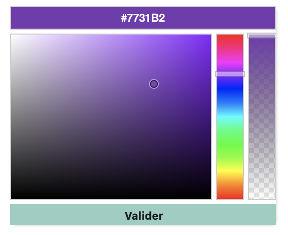 Add-on ColorPicker FileMaker